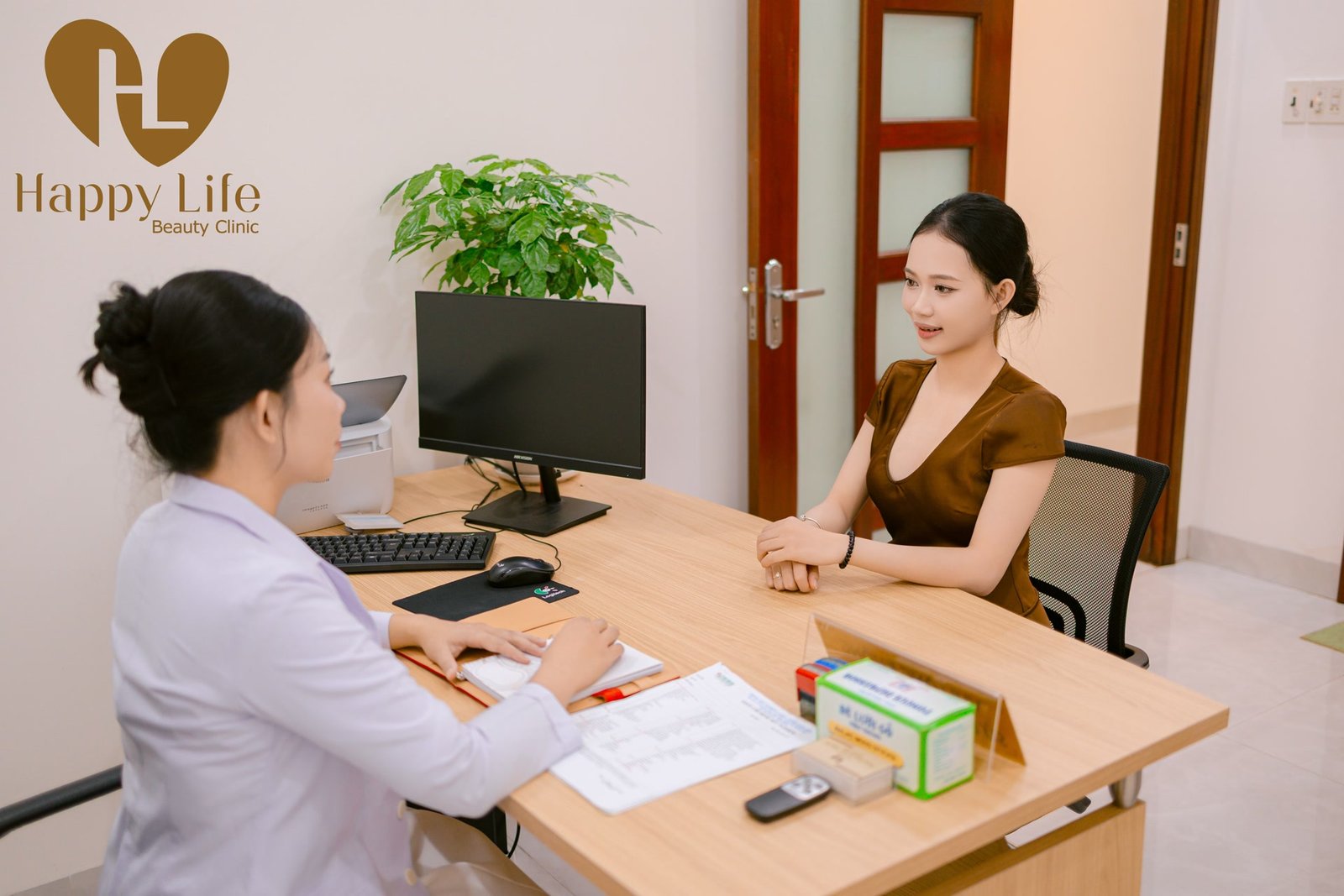 Phòng tư vấn của phòng khám Happy Life